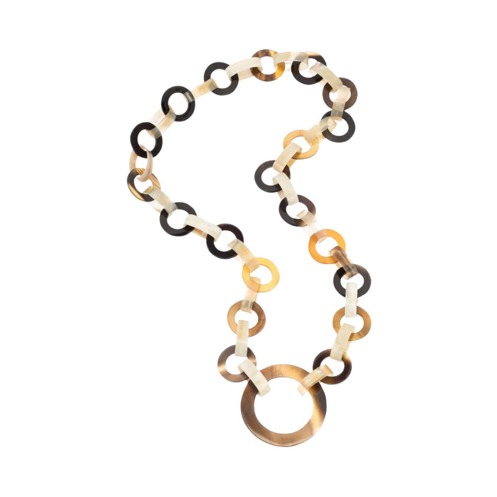 cow horn necklace, wholesale, bulk