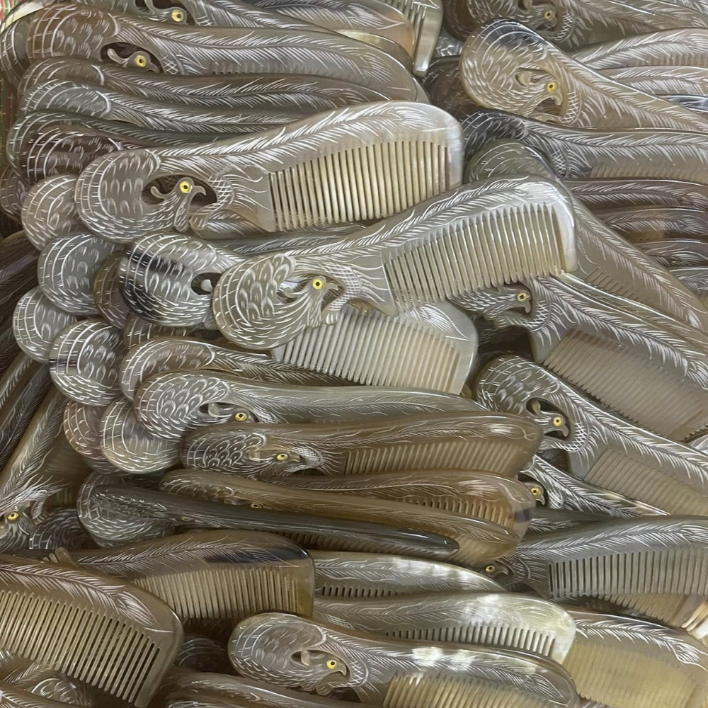 horn beard comb, bulk, wholesale