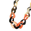 horn chain link necklace, wholesale, bulk