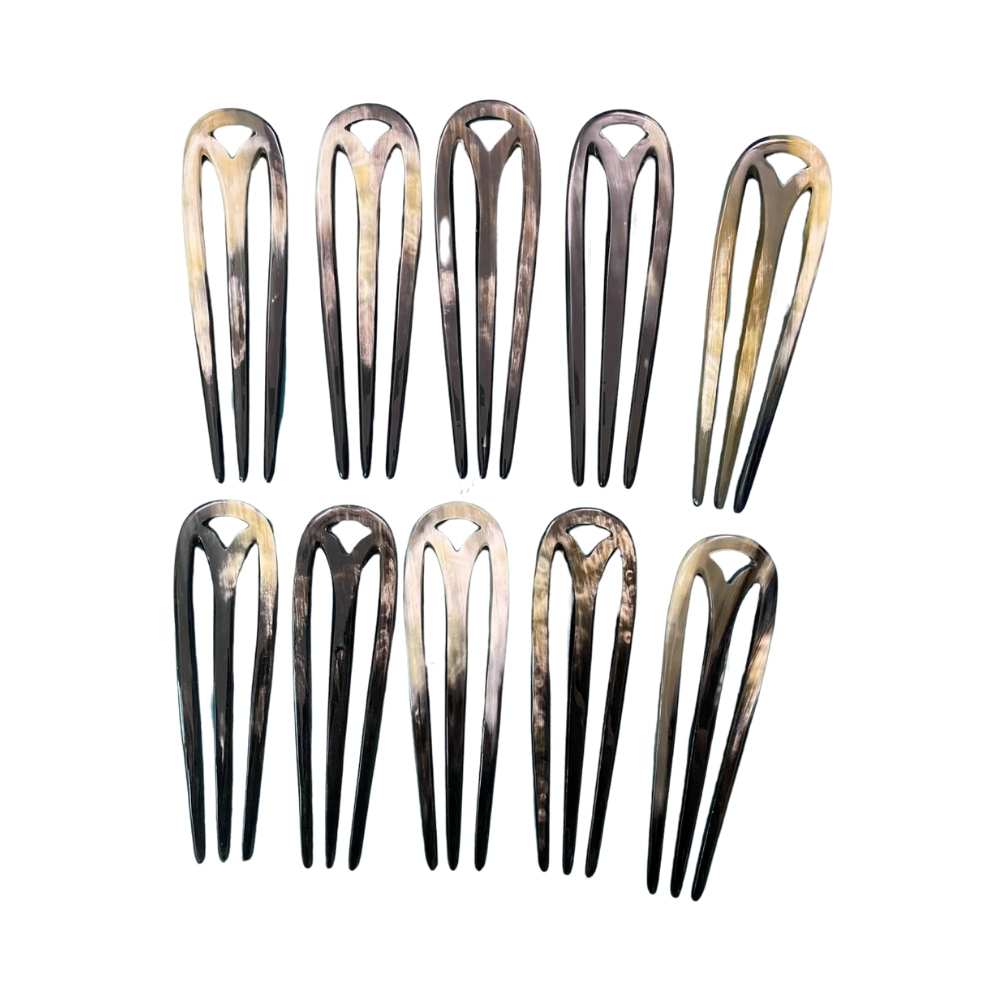 horn chignon pin, wholesale, bulk
