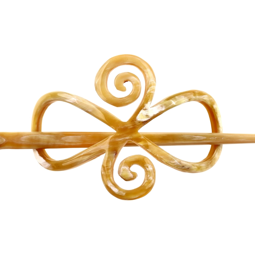 horn hair barrette, wholesale, bulk