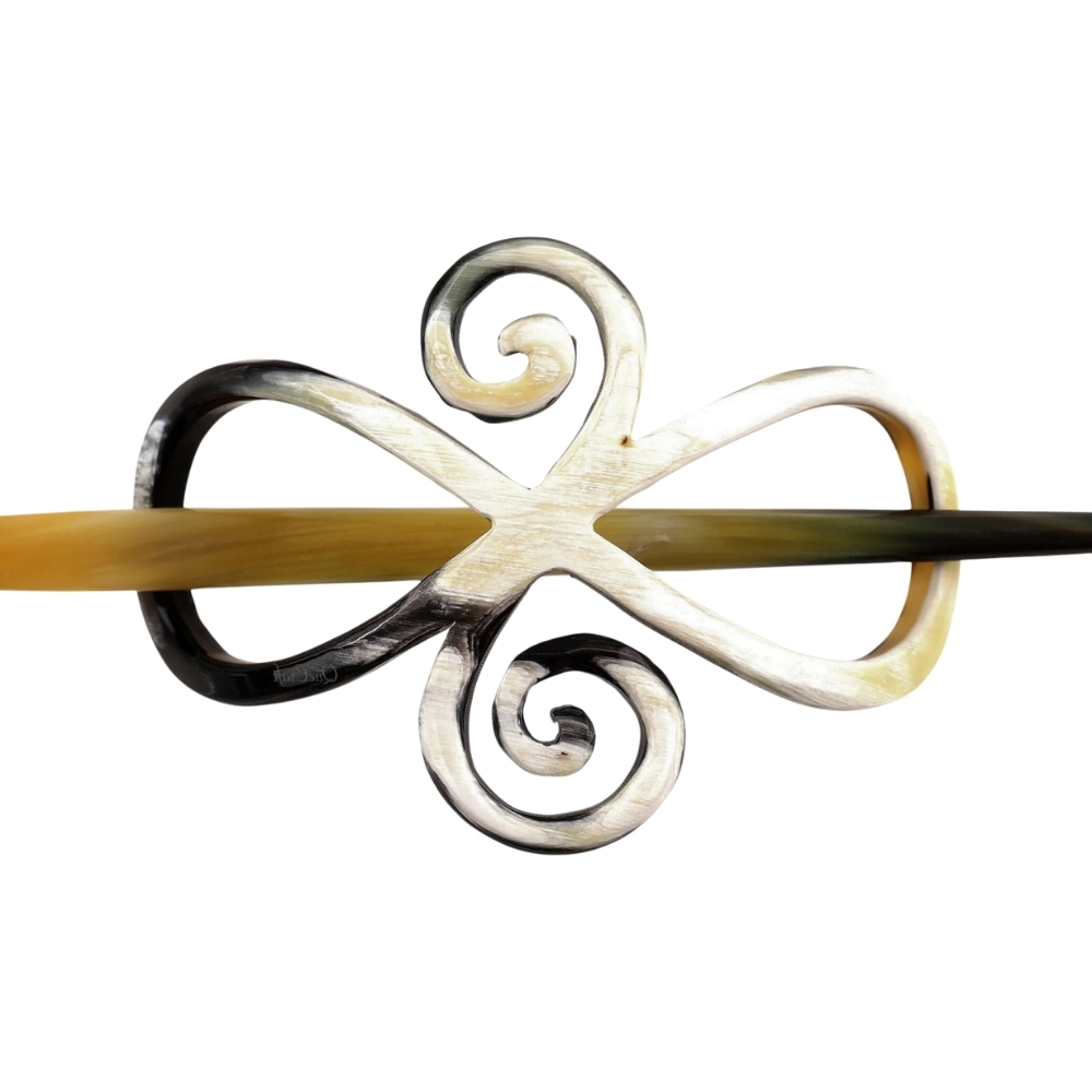 horn hair barrette, wholesale, bulk