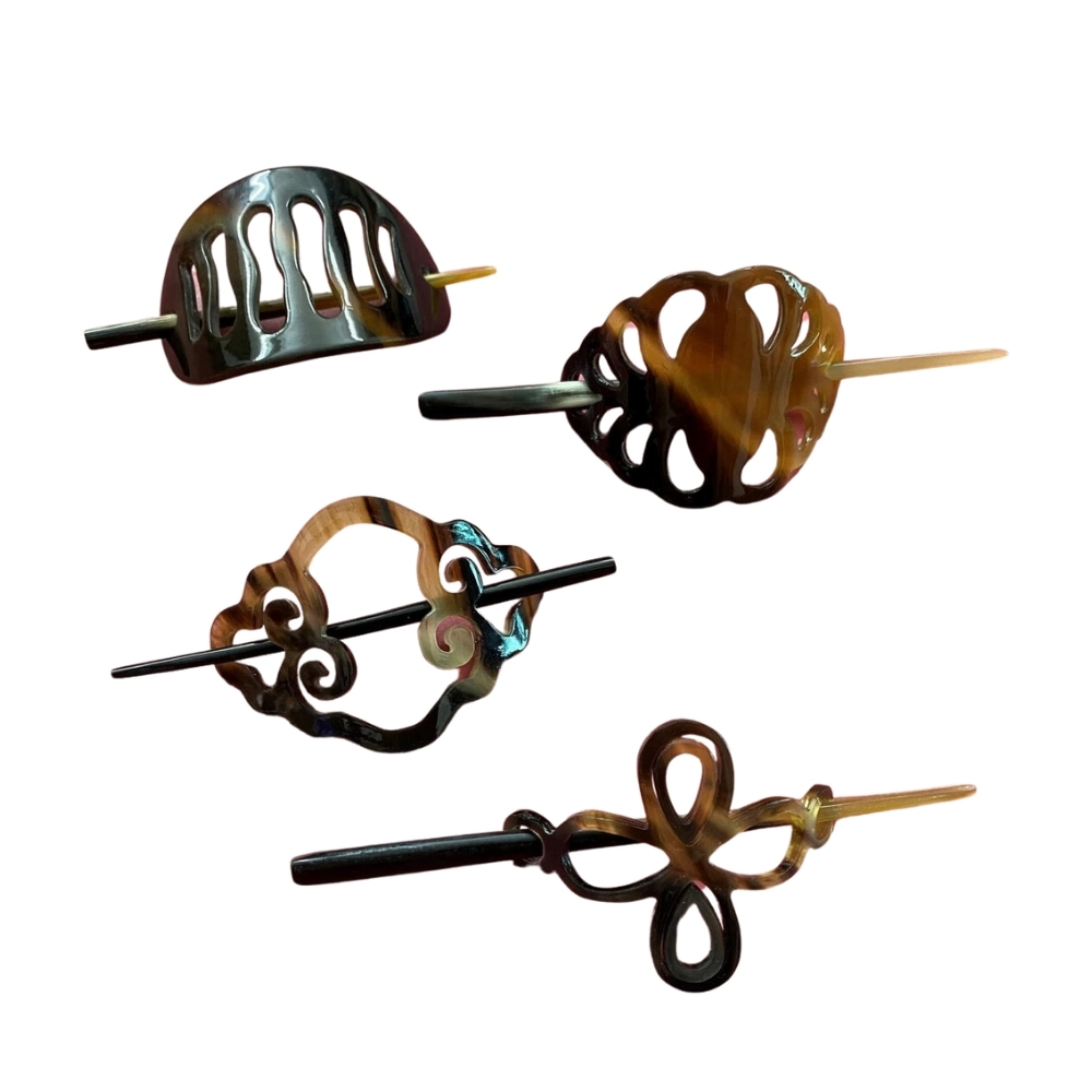 horn hair clips wholesale, bulk