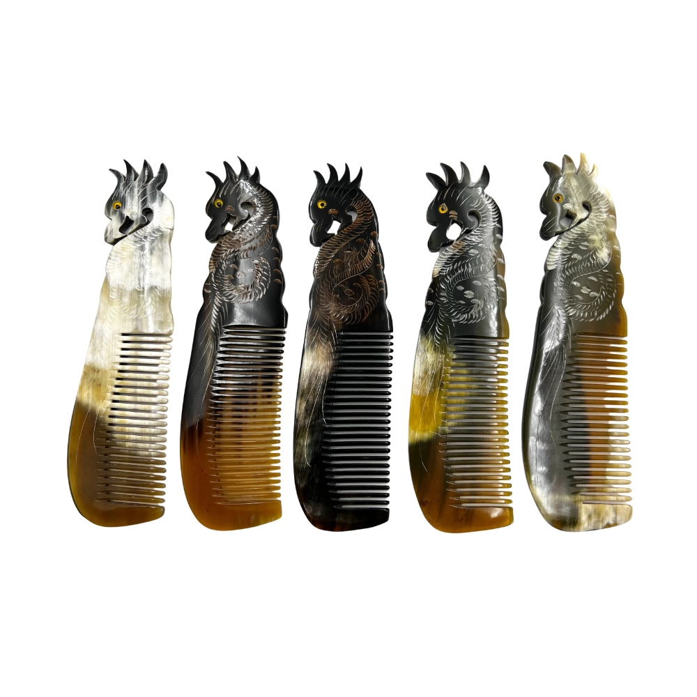 horn hair comb, bulk, wholesale