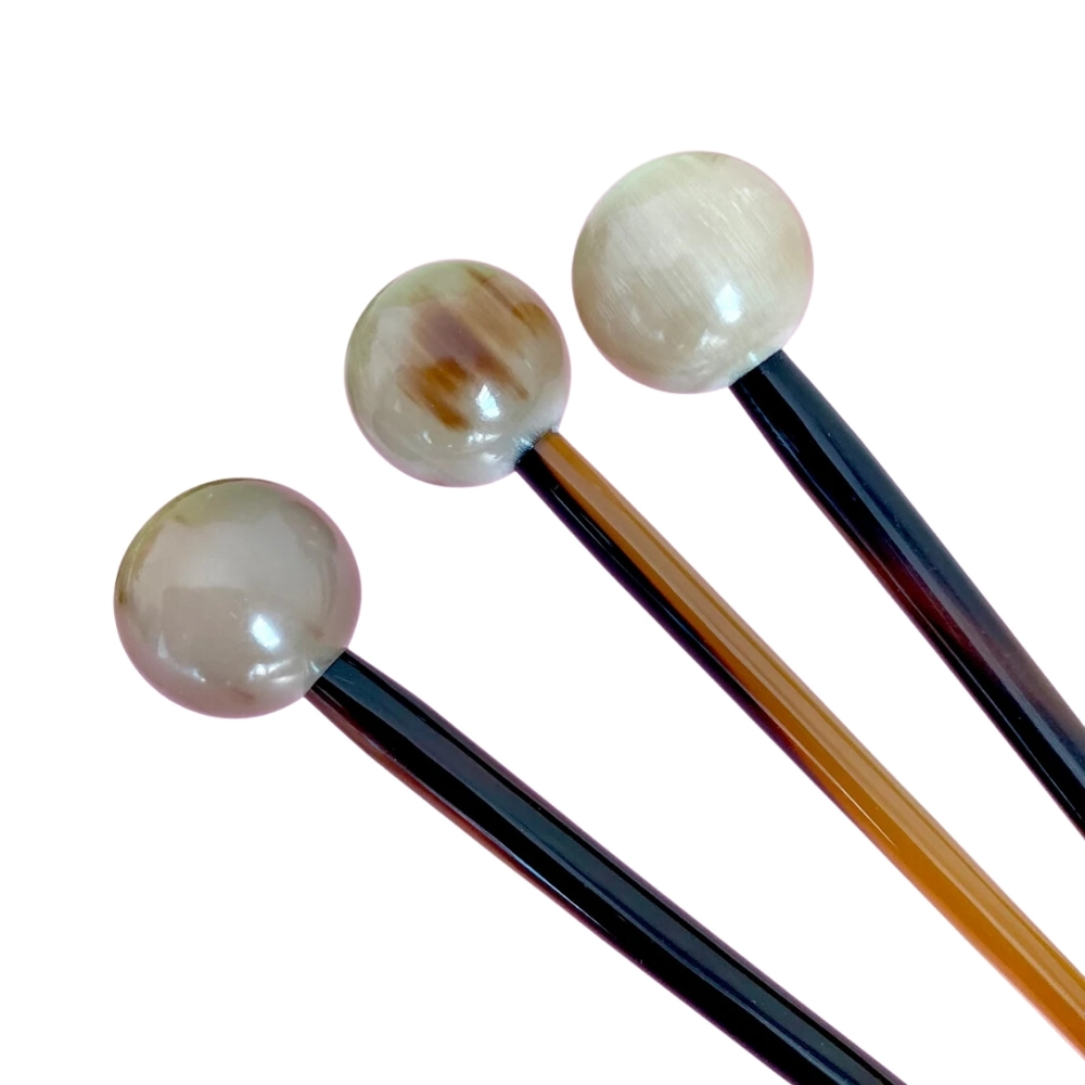 horn hair sticks with beads, bulk, wholesale