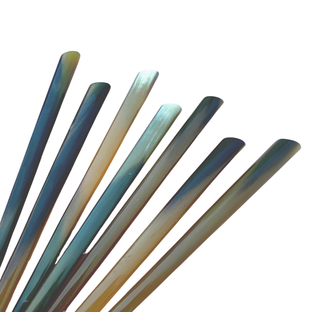 natural buffalo horn hair pin stick, wholesale, bulk