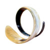 twisted buffalo horn bangle, bracelet, wholesale, bulk