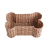 rattan bone shaped basket, bulk, wholesale