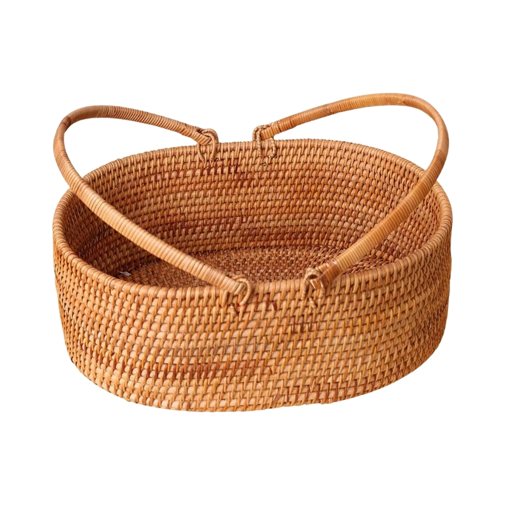 rattan shopping basket, wholesale, bulk