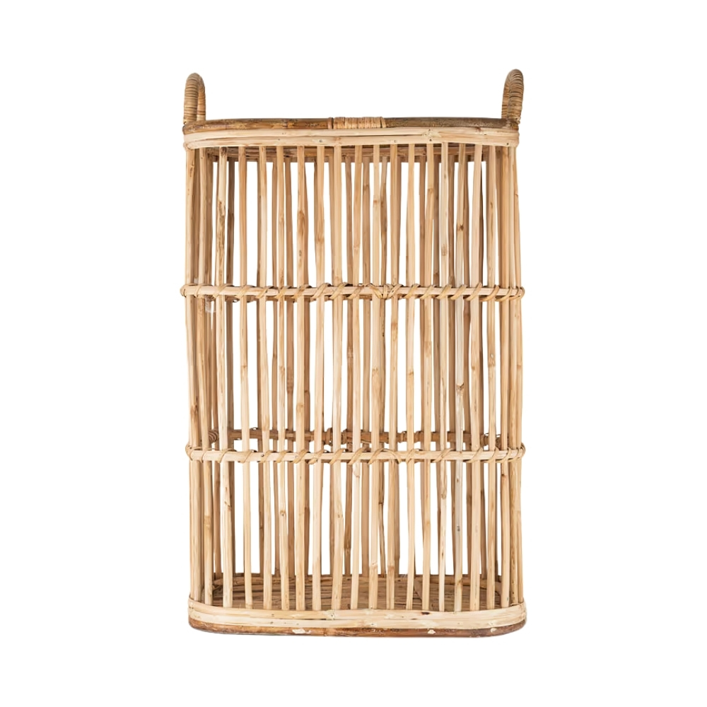 rattan tall laundry basket, wholesale, bulk