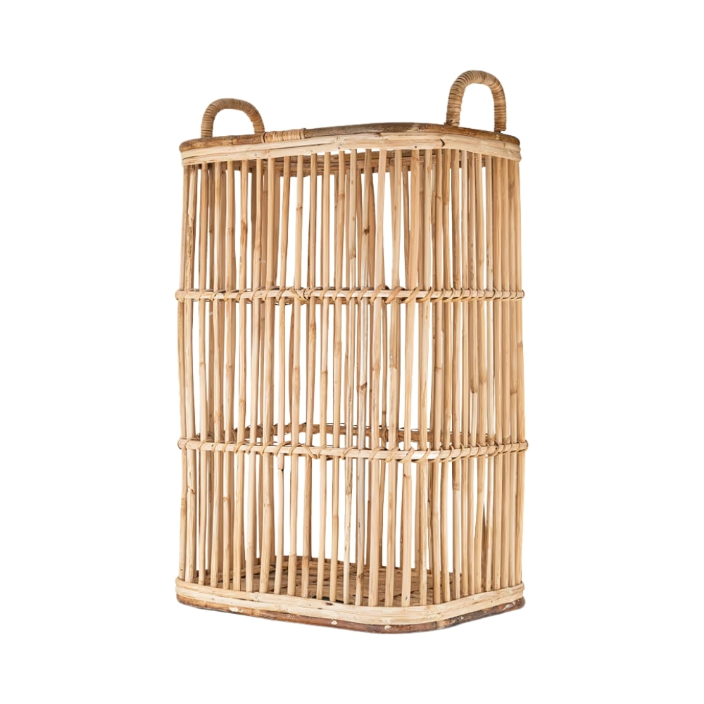rattan tall laundry basket, wholesale, bulk