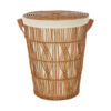 wicker hamper with lid, wholesale, bulk