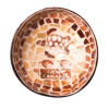 Boho Mother Of Pearl Turtle Coconut Bowl
