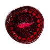 Red Fish Design Mother Of Pearl Coconut Bowl