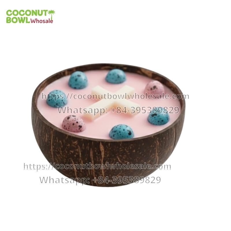 Coconut Candle Bowl for the Easter Season (CCB-0001)