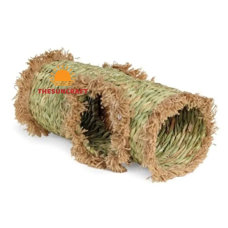 Grass Tunnel Toy Hideaway For Rabbit (TSPH-0016)