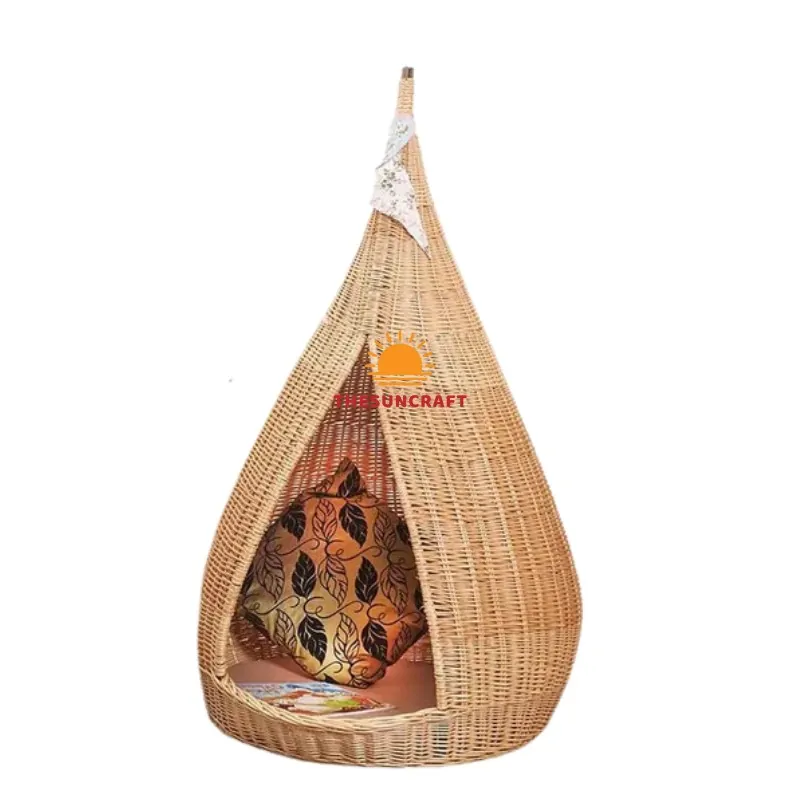 Rattan House Tent for Kids, wholesale