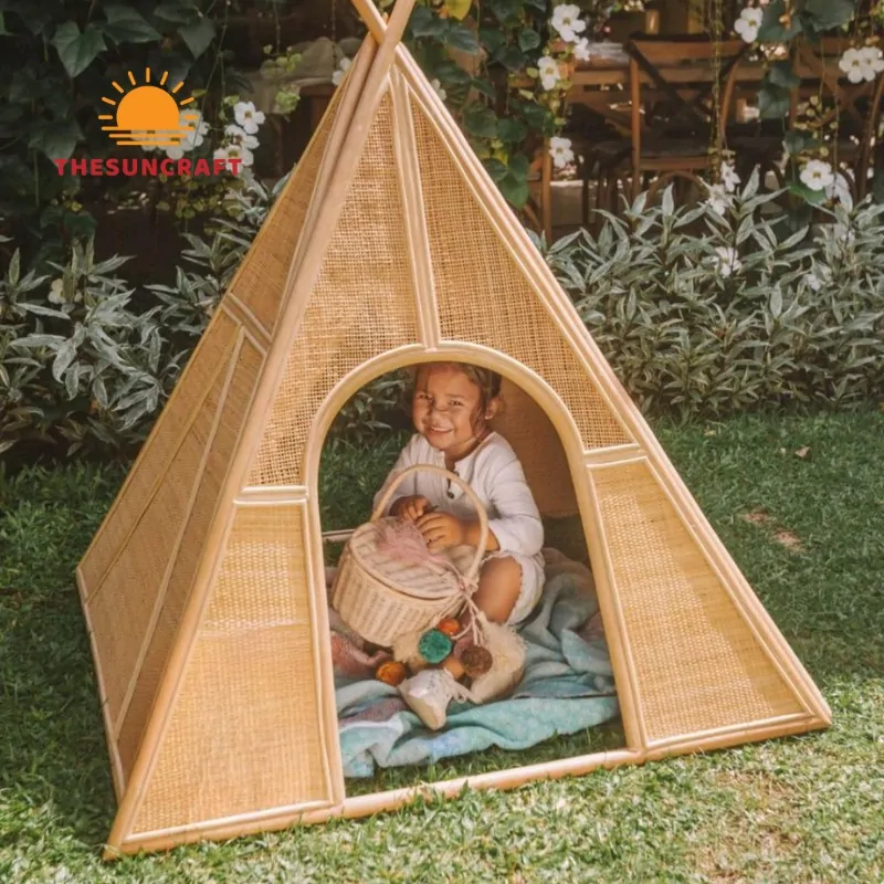 Rattan Outdoor Tents for Kids, wholesale