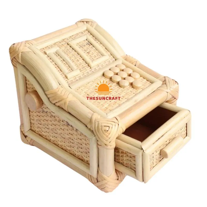 Rattan Toy Cash Register, wholesale