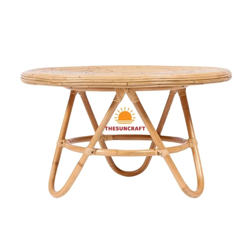 high wicker coffee table, whoesale