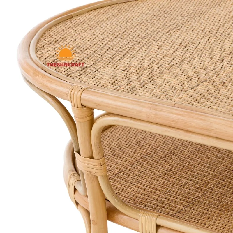 long rattan coffee table, wholesale