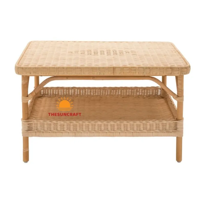 rectangular rattan coffee table, wholesale