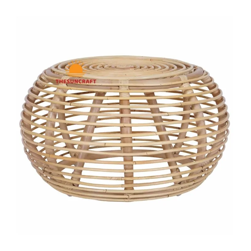 round wicker outdoor coffee table, wholesale