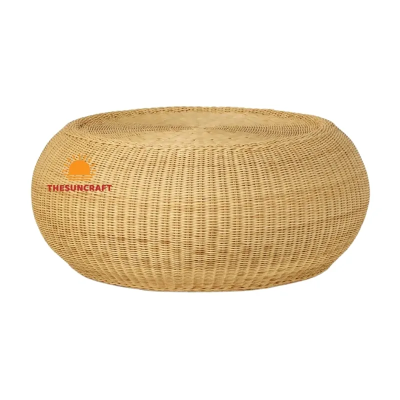 woven rattan round coffee table, wholesale