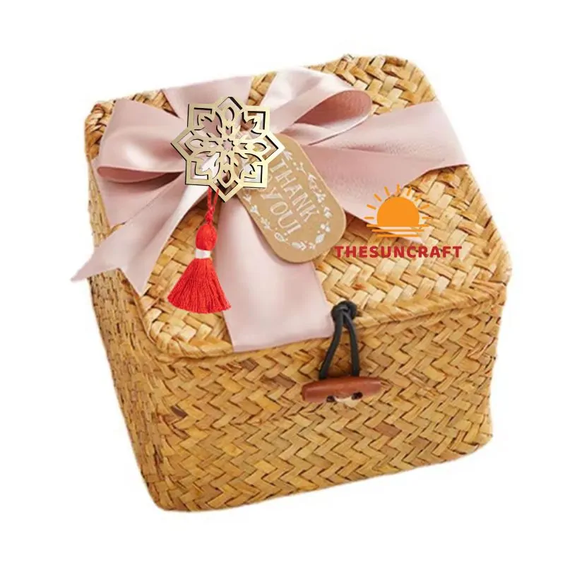 Bamboo Weaving Gift Box Ramadan, Wholesale