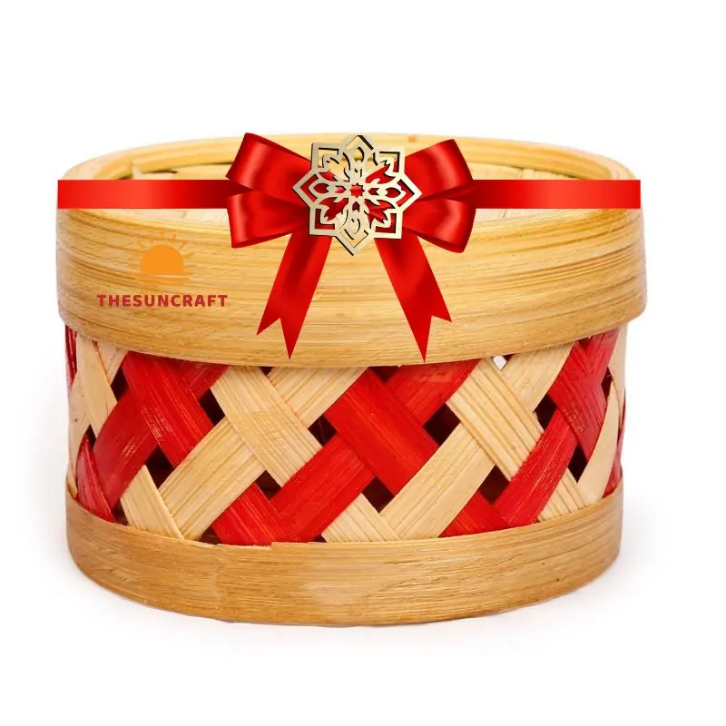 Decorative Bamboo Gift Box for Ramadan, wholesale