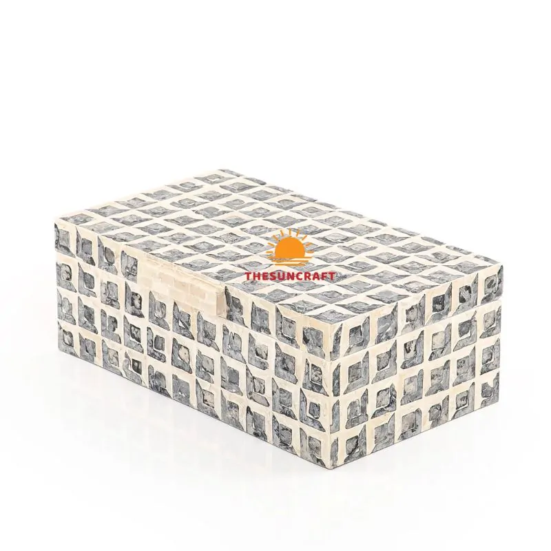 Decorative Mother Of Pearl Jewelry Box, wholesale