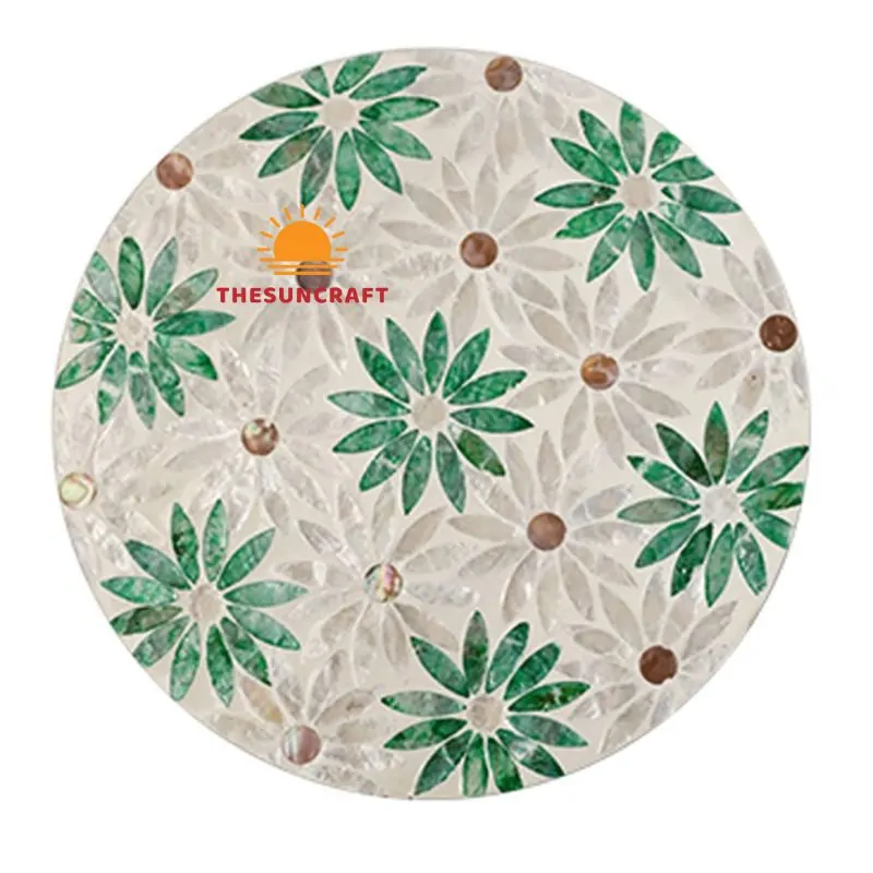 Handicrafts MOP Shell Inlay Placemat, wholesale