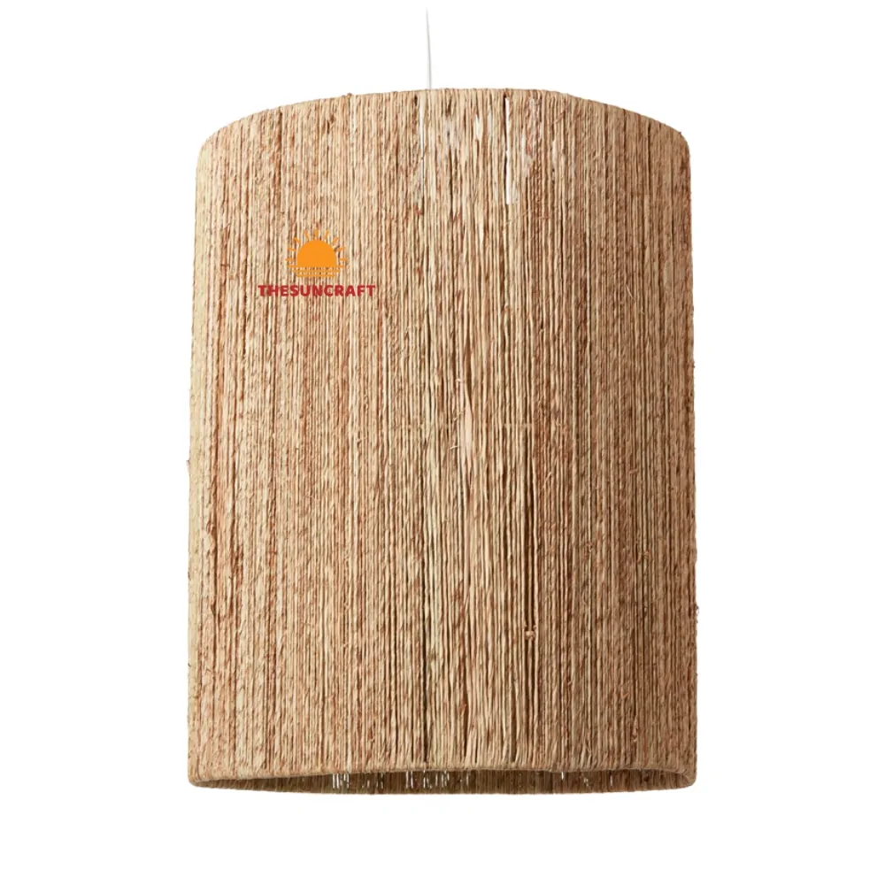 jute drum lamp shade, wholesale, bulk