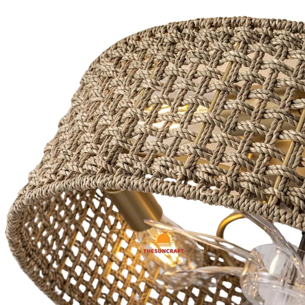jute pendant light shade, wholesale, bulk