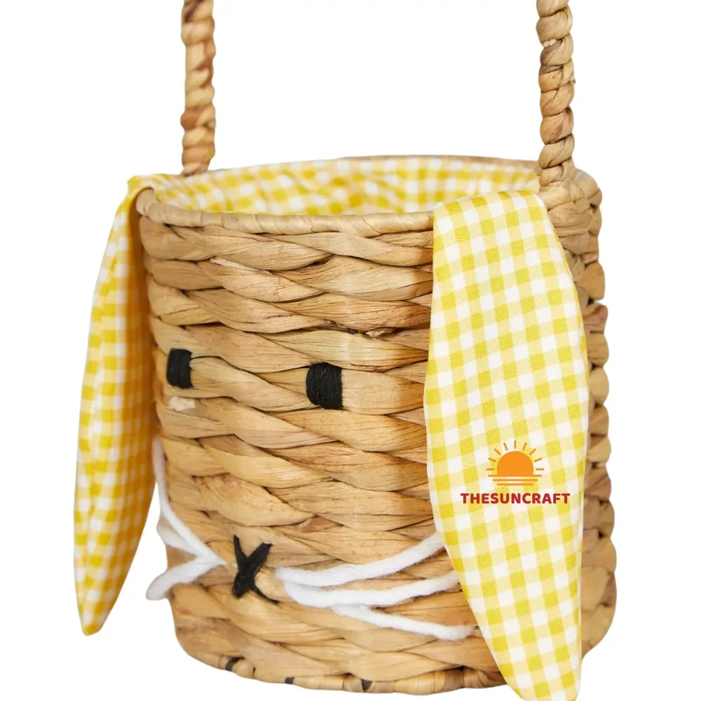 kids bunny easter basket, wholesale