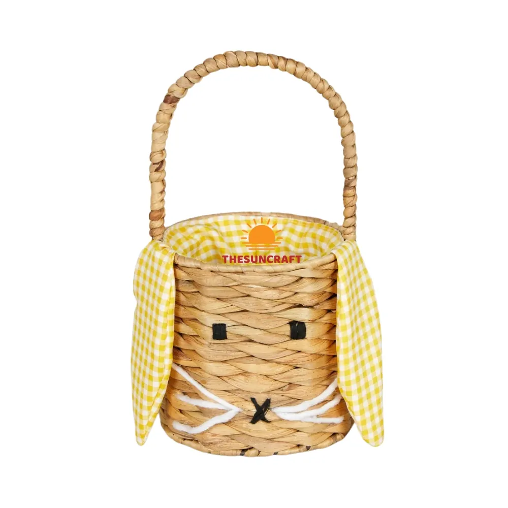 kids bunny easter basket, wholesale