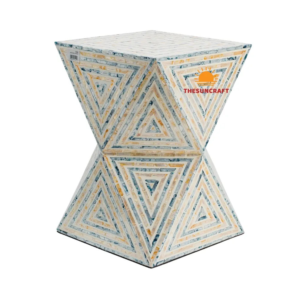 mother of pearl garden stool, wholesale