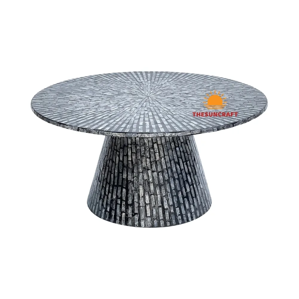 mother of pearl inlay coffee table, wholesale