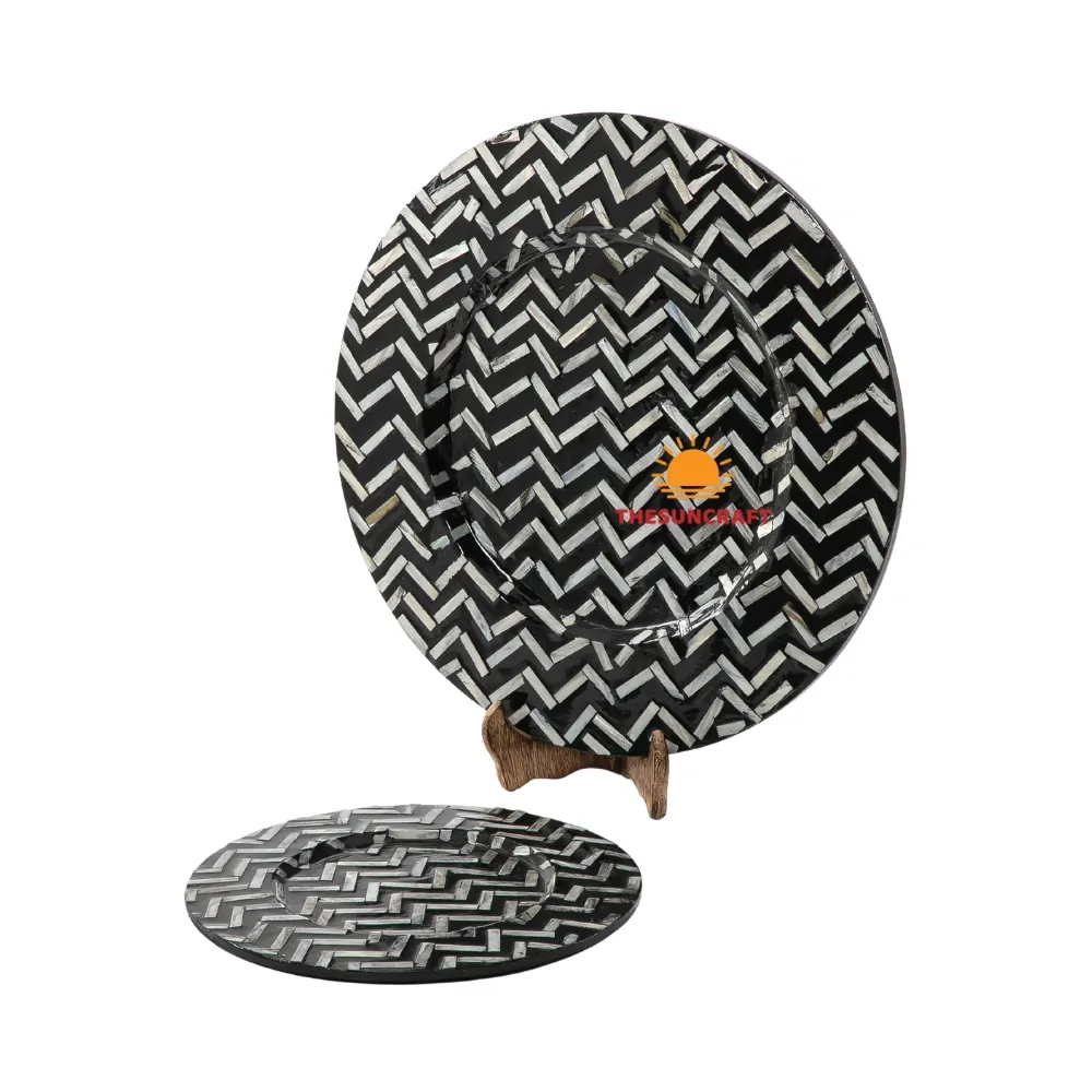 mother of pearl plate for ramadan, wholesale