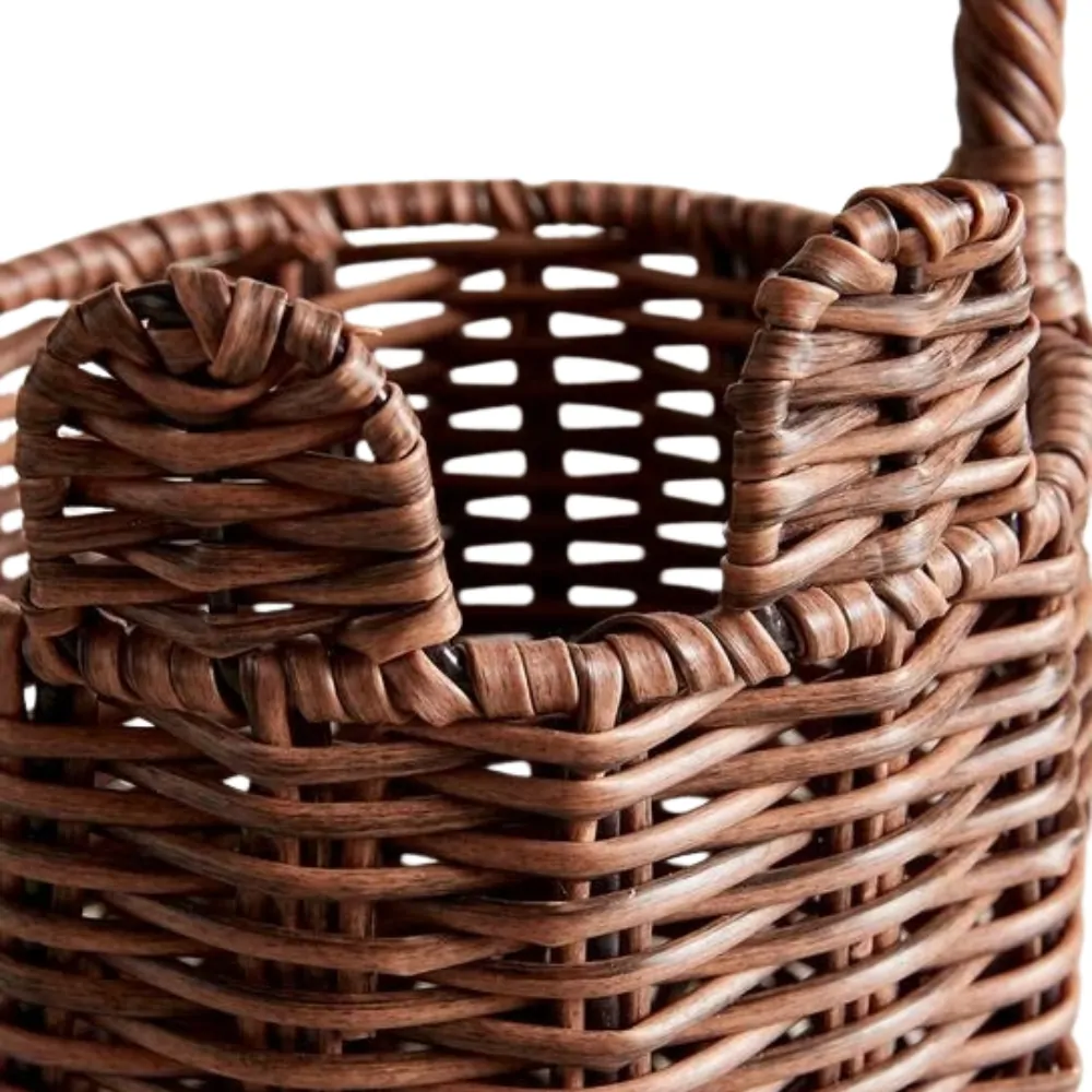 rattan easter bunny basket, wholesale
