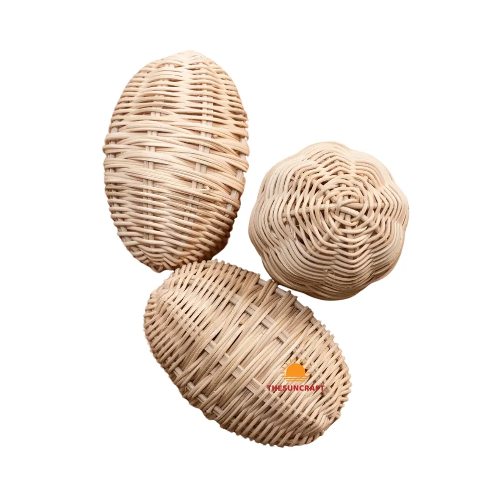 rattan easter eggs, wholesale