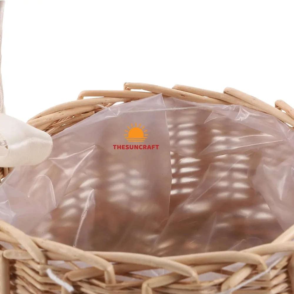 wicker easter egg basket, wholesale