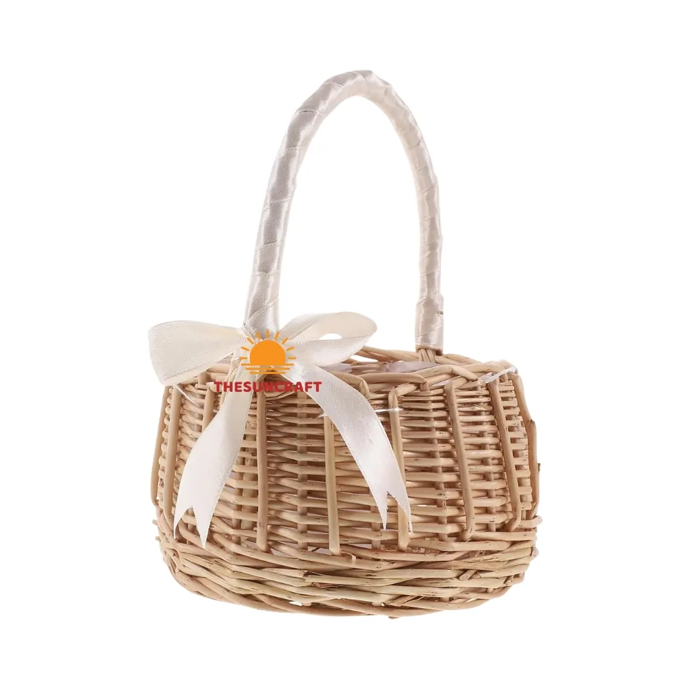 wicker easter egg basket, wholesale