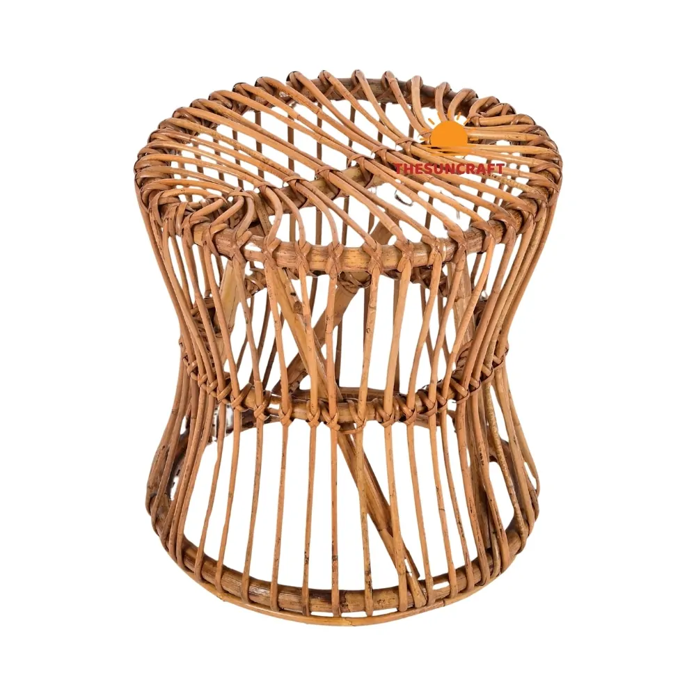 rattan wicker garden stool, wholesale