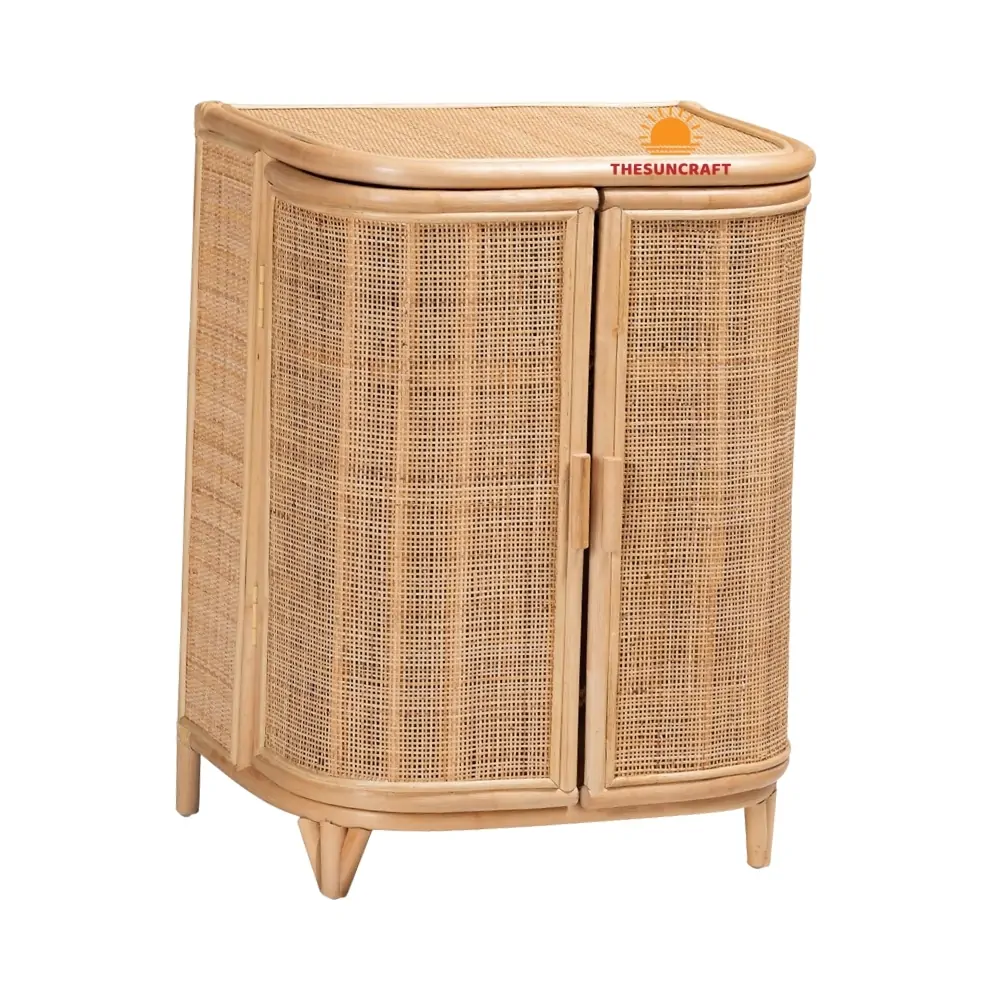 wicker rattan bedside cabinet, wholesale