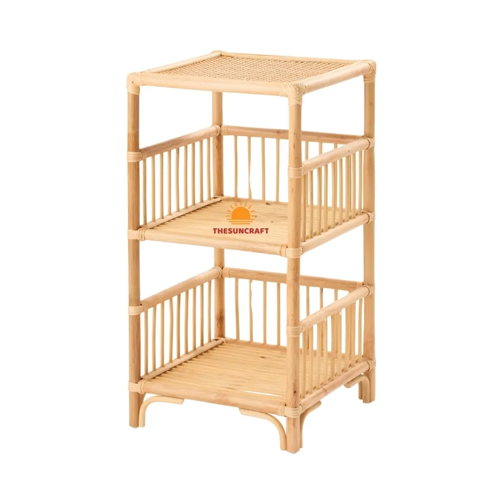 rattan storage shelf, wholesale, bulk