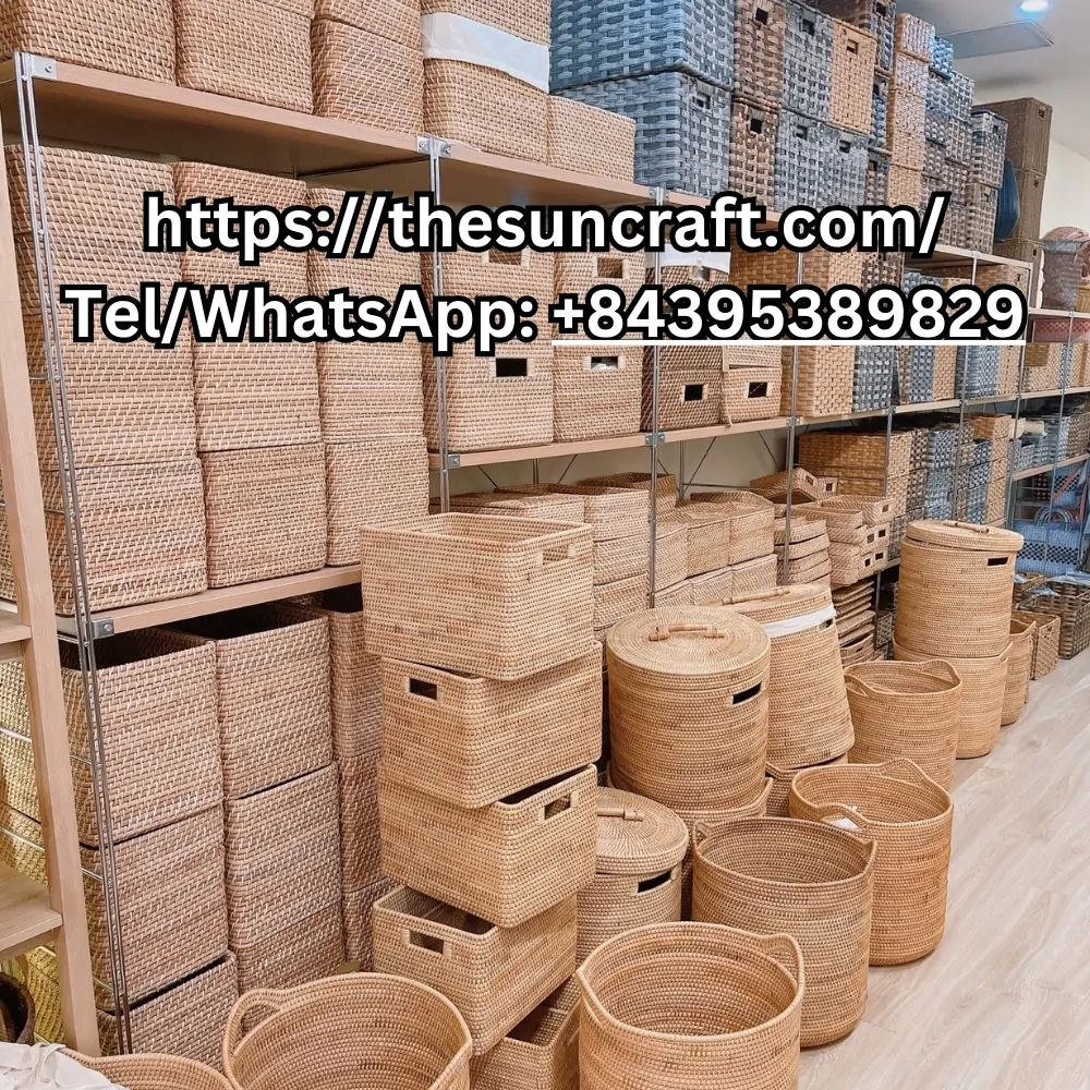 rattan baskets wholesale, bulk, manufacture