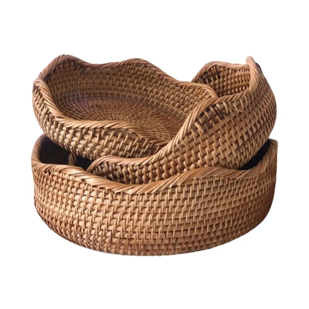wicker fruit basket, wholesale, bulk