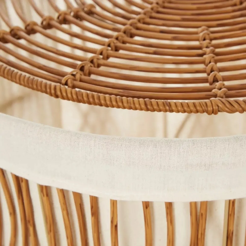 wicker hamper with lid, wholesale, bulk