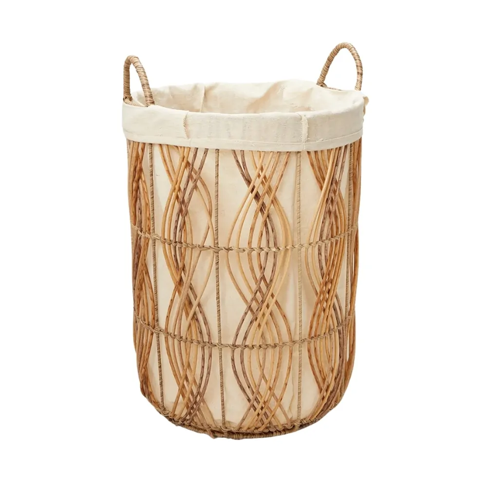 wicker washing basket, wholesale, bulk